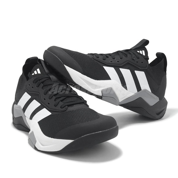 Mens 8.5- adidas Rapidmove Adv 2 Trainer Black White Cross Training Shoes IH5242